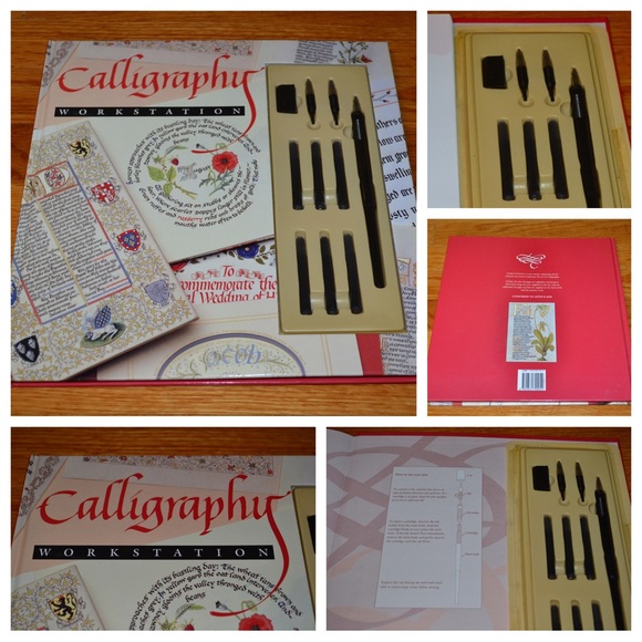 Design Eye Other - Vintage Calligraphy Workstation hardcover book - NEW